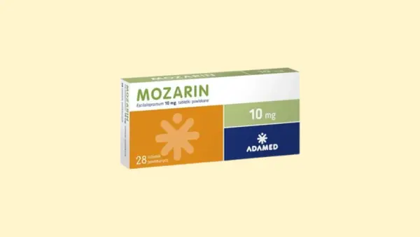 Mozarin - co to za lek? Escytalopram, dawkowanie i ryzyko