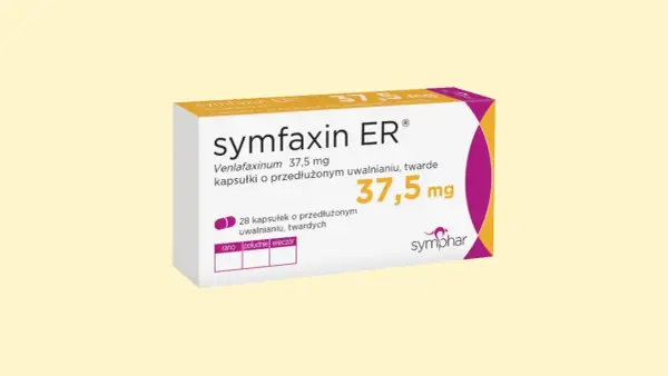 Symfaxin ER (wenlafaksyna) - Działanie, dawkowanie, ryzyka SNRI